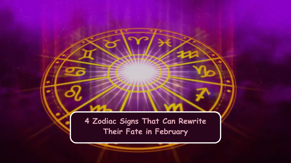 4 Zodiac Signs That Can Rewrite Their Fate in February