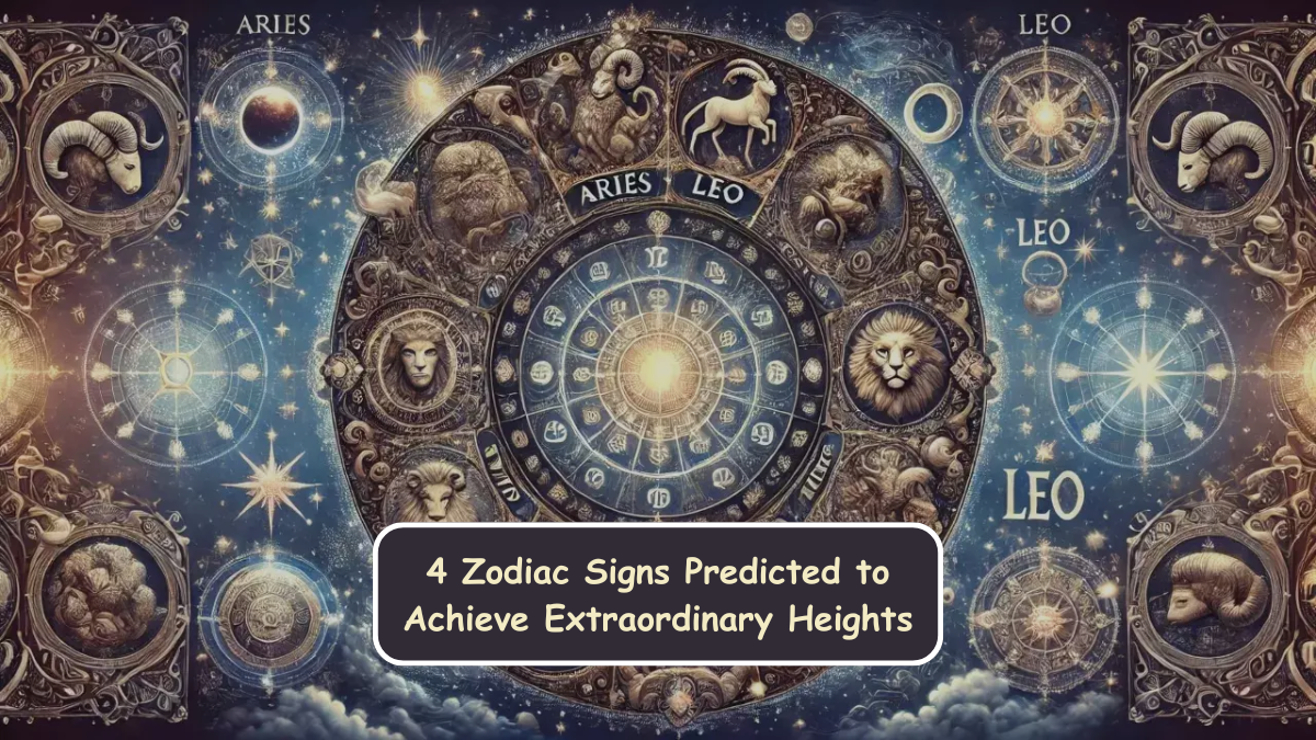 4 Zodiac Signs Predicted to Achieve Extraordinary Heights